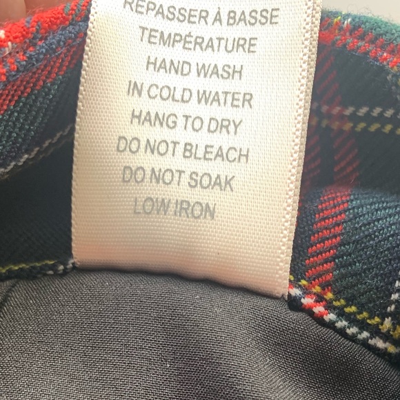 Simons Twik Pleated Plaid Mini Skirt in Multicolour | Small - Picture 7 of 7